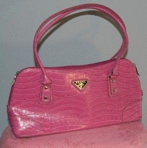 prada milano dal 1913 pink purse